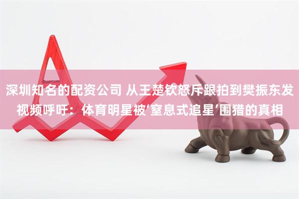深圳知名的配资公司 从王楚钦怒斥跟拍到樊振东发视频呼吁：体育明星被‘窒息式追星’围猎的真相